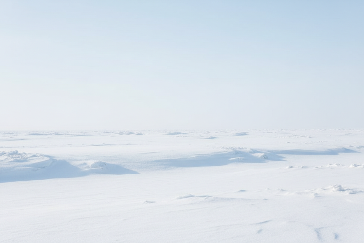 white clean winter polar background